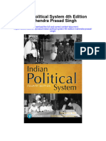 Indian Political System 4Th Edition Mahendra Prasad Singh Full Chapter