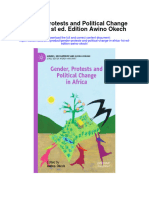 Download Gender Protests And Political Change In Africa 1St Ed Edition Awino Okech full chapter