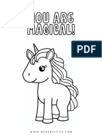 12 Unicorn Coloring Pages For Kids Adults