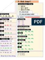 N P As SB Bi Small Size High I.E, High E.N Absence of D-Orbital NCL Does Not Exist PCL Does Exist (Empty D-Orbital) N (N N)