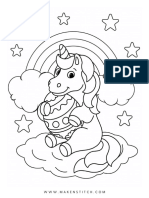 07 Unicorn Coloring Pages For Kids Adults