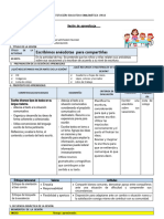 SESION # COM. Escribimos Anecdotas Sobre Las Vacaciones