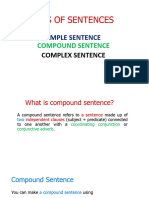 Compound Sentence