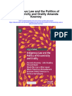 Download Indigenous Law And The Politics Of Kincentricity And Orality Amanda Kearney full chapter
