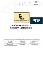 Plan de Contingencias y Emergencias