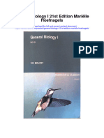 General Biology I 21St Edition Marielle Hoefnagels Full Chapter