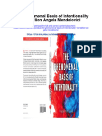 The Phenomenal Basis of Intentionality 1St Edition Angela Mendelovici Full Chapter