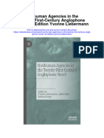 Download Nonhuman Agencies In The Twenty First Century Anglophone Novel 1St Edition Yvonne Liebermann full chapter