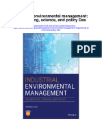 Industrial Environmental Management Engineering Science and Policy Das Full Chapter