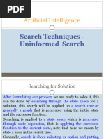 Search Techniques-Uninformed Search