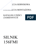 INSTRUKCJA SERWISOWA INSTRUKCJA MONTAŻOWA KATALOG CZĘŚCI ZAMIENNYCH SILNIK 156FMI (1)