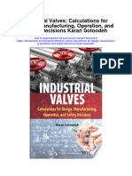 Download Industrial Valves Calculations For Design Manufacturing Operation And Safety Decisions Karan Sotoodeh full chapter