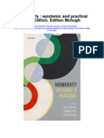Normativity Epistemic and Practical First Edition Edition Mchugh Full Chapter