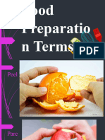 Food Preparation Terms