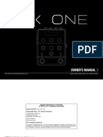 HX One Owner's Manual - English