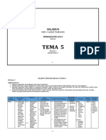 Silabus Kelas 2 Tema 5 Dan 6