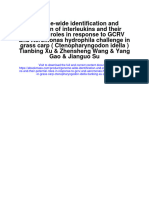 Download Genome Wide Identification And Evolution Of Interleukins And Their Potential Roles In Response To Gcrv And Aeromonas Hydrophila Challenge In Grass Carp Ctenopharyngodon Idella Tianbing Xu Zhensh full chapter