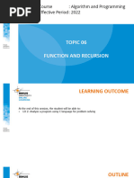 PPT06-Function and Recursion