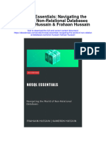 Nosql Essentials Navigating The World of Non Relational Databases Kameron Hussain Frahaan Hussain Full Chapter