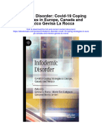 Download Infodemic Disorder Covid 19 Coping Strategies In Europe Canada And Mexico Gevisa La Rocca full chapter