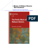 The Poetic Music of Wallace Stevens Bart Eeckhout Full Chapter