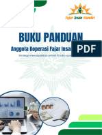 Biru Putih Sederhana Sampul Buku Modul Pelatihan Bisnis Pemula