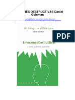 Emociones Destructivas Daniel Goleman Full Chapter