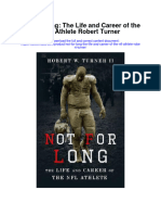 Not For Long The Life and Career of The NFL Athlete Robert Turner Full Chapter