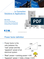 EE522 Power Factor Correction EATON