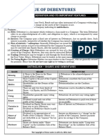  Company Acc - Issue of Debentures @CA_Study_Notes