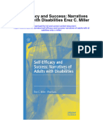 Self Efficacy and Success Narratives of Adults With Disabilities Erez C Miller All Chapter