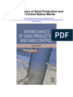 Geomechanics of Sand Production and Sand Control Nobuo Morita Full Chapter