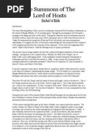 Download The Summons of the Lord of Hosts by Bahaullah by BahaIQ Search Engine SN72512284 doc pdf