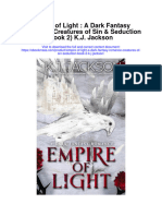 Empire of Light A Dark Fantasy Romance Creatures of Sin Seduction Book 2 K J Jackson Full Chapter