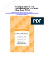 Download Self Tracking Empirical And Philosophical Investigations 1St Edition Btihaj Ajana Eds all chapter
