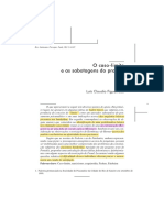 O Casolimite e As Sabotagens Do Prazer