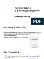 Concepts (PPT) - Data Preprocessing