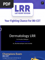 Dermatology LRR by Dr. Khushbu Mahajan