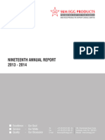 Nineteenth Annual Report 2013 - 2014: Excellence - Our Goal Service - Our Motto Quality - Our Obsession