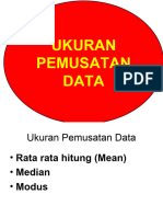 Ukuran Pemusatan Data