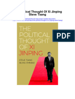 Download The Political Thought Of Xi Jinping Steve Tsang full chapter