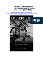 Download Empiricisms Experience And Experiment From Antiquity To The Anthropocene Barry Allen full chapter