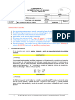 EXAMEN PARCIAL I - MATEMATICA PARA LOS NEGOCIOS 2023-1 - Mañana