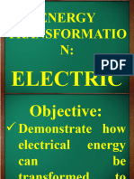 SCIENCE 6 PPT Q3 W4 - Electrical Energy To Sound Energy