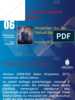 MODUL 6 - Critical & Creative Thinking