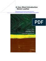 Insects A Very Short Introduction Simon Leather Full Chapter