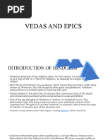 Vedas and Epics