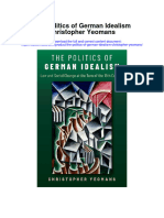 The Politics of German Idealism Christopher Yeomans Full Chapter