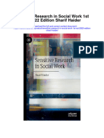 Sensitive Research in Social Work 1St Ed 2022 Edition Sharif Haider All Chapter