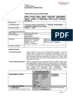 A 2 Protocol Evaluation Form